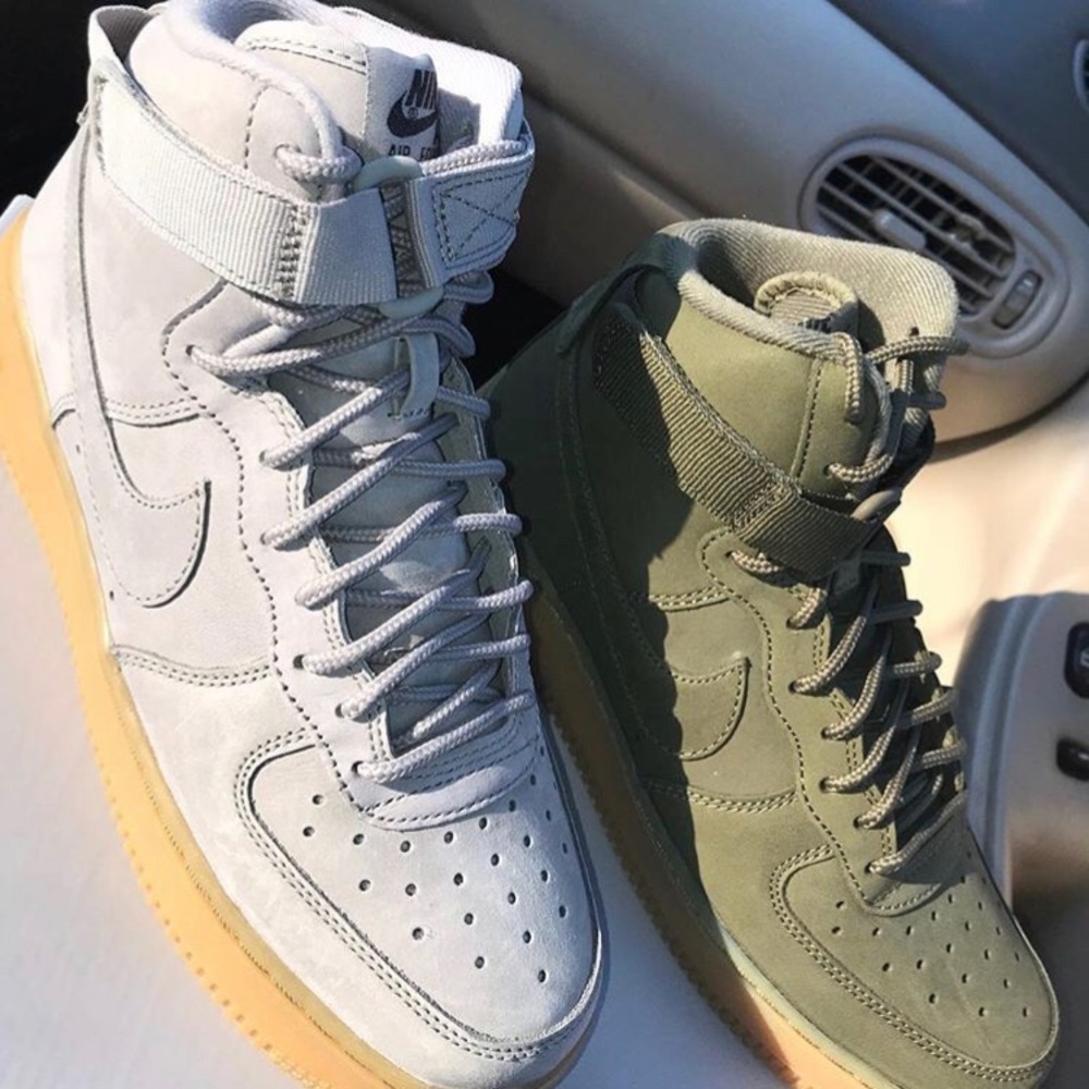 Af1 grey and green